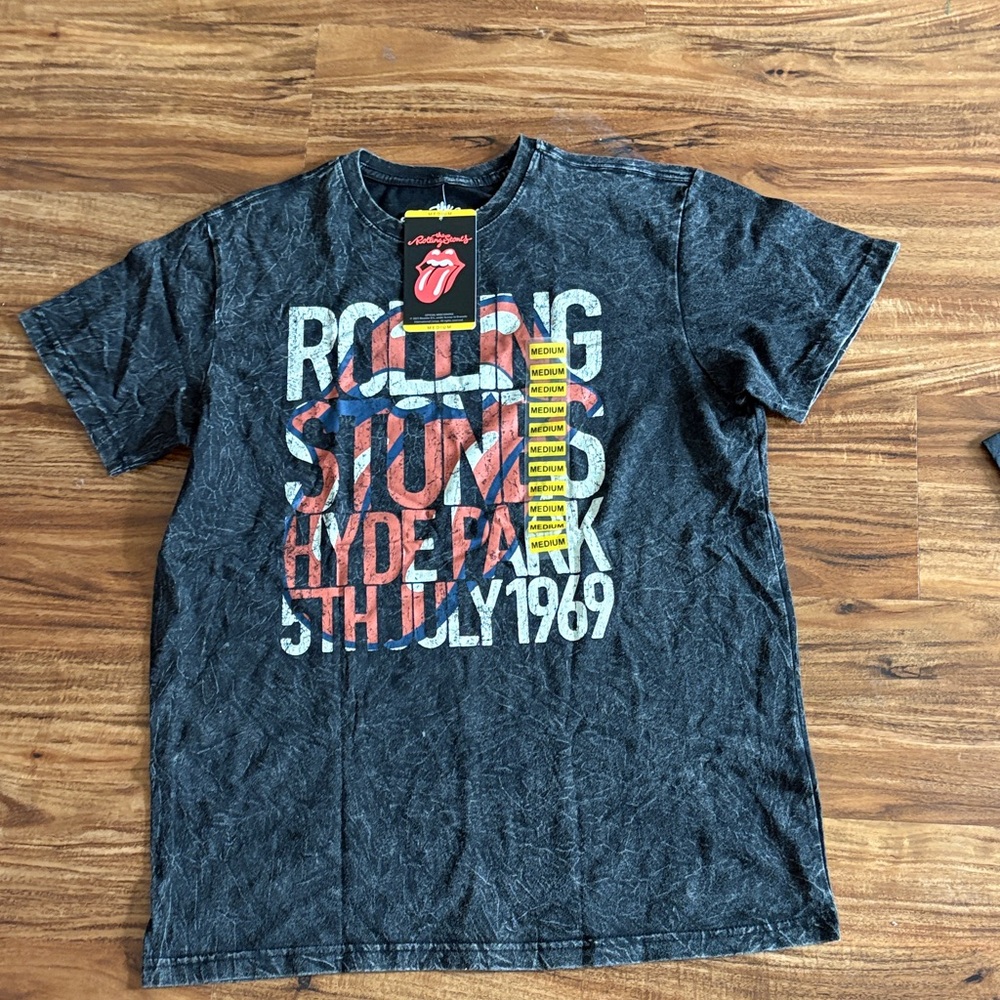 The Rolling Stones T-Shirt - Black and White